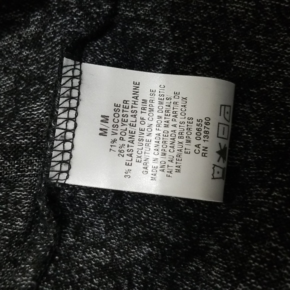 (M) Reitmans Soft Statement Sleeves Top Casual Loungewear Minimalist Comfortable - Picture 8 of 10